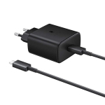 Reisilaadija Samsung EP-TA845XBE, USB Type C, 100 cm, must v., 45 W