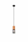Valgusti rippuv Trio, E27, 1 x 40 W, pruun v.