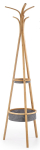 Riidestange W63, 177 cm, pruun v./hall v.