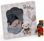 Fotoraam KPH Baby & Toys 1442, 10 cm x 15 cm, hele pruun