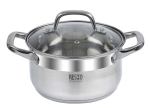 Kastrul Resto Libra 92002, &Oslash;18 cm, 2.6 l, roostevaba teras v.