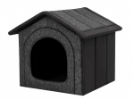 Loomavoodi Hobbydog House Ekolen Oxford BUECCO6, must/tumehall, R4