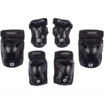 Uisutajate kaitsekomplekt Nijdam N61EF01, S, must v.