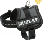 Koerte traksid Trixie Julius-K9, hall v., 300 - 400 mm x 18 mm, XS
