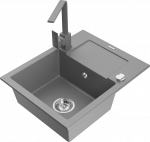 K&ouml;&ouml;givalamu Mexen Enzo 6506571005-71+670300-61, graniit, 57 cm x 46 cm x 17.4 cm, hall