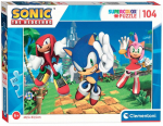 Pusle Clementoni Sonic 27256, 33.5 cm x 48.5 cm, 104 tk, mitmev&auml;rviline