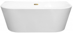 Vann, teisaldatav Besco Vica New, 80 cm x 150 cm x 60 cm, valge