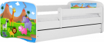 Lastevoodi Kocot Kids Babydreams Safari, valge v., 80 x 160 cm, ilma voodipesukastita, ilma madratsita