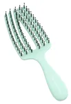 Juuksehari Olivia Garden Fingerbrush Care Mini, roheline v.