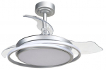 Laeventilaator koos lambiga CristalRecord Antila Mini, 45 W