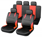 Autoistmekate Compass Sport, must v./punane v., 9 tk, Universaalne