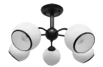 Valgusti lagi Candellux Lighting Marinen, E27, 5 x 40 W, valge v. / must v., 13 x 11 cm