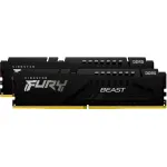 Operatiivm&auml;lu (RAM) Kingston Fury Beast Black KF564C32BBEK2-32, DDR5, 2 x 16 GB, 6400 MHz