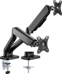 Lauahoidja kahele monitorile Techly ICA-LZD 462B, 17-32", 9 kg
