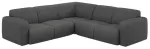 Nurgadiivan Micadoni Molino Chenille Rebel, tumehall v., 252 x 252 cm x 75 cm
