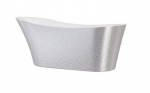 Vann, teisaldatav Besco Calima Glam, 170 cm x 74 cm x 72 cm, ovaalne, h&otilde;be