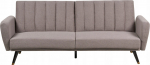 Diivanvoodi Beliani Vimmerby, hele pruun v., 80 x 212 cm x 90 cm