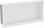Sisseehitatav seinariiul Mexen X-Wall-R, 10 cm x 20 cm x 45 cm, valge v.