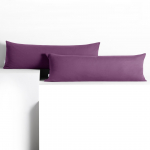 Dekoratiivpadjap&uuml;&uuml;r Restilo Amber, violetne, 40 cm x 145 cm, 2 tk