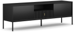 TV-kapp Maggiore MA01, must v., 39 cm x 154.5 cm x 52.4 cm