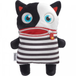 Pehme m&auml;nguasi Schmidt Worry Eater YingYang, valge/must, 23 cm