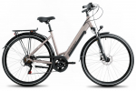 Elektriratas Romet ProEco Wave AN 1.0 R 504Wh, 19", 28", 250 W, 14 Ah, must/&scaron;ampanja