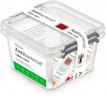 S&auml;ilituskarbi komplekt, esemete hoidmiseks Orplast Antibacterial, 1.15 l, l&auml;bipaistev, 15 x 15 x 10.5 cm