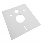 Paneel wc potile Laveo, plastik, 42 cm x 39 cm