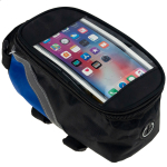 Jalgratta raami kott, pol&uuml;vin&uuml;&uuml;lkloriid (pvc)/pol&uuml;ester, must