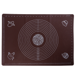 Silikoonist k&ouml;&ouml;gimatt, pruun, 45 cm x 45 cm