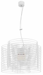 Valgusti rippuv Spot-Light Ringo, E27, 1 x 60 W, valge v. / valge v.