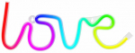 Dekoratsioon "Love" Forever Light FLRN01 LED-valgustusega, 15.5 cm, 28 cm, mitmev&auml;rviline