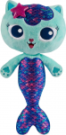 Pehme m&auml;nguasi kass Gabbys Dollhouse MerCat, sinine v., 35 cm