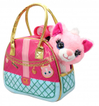 Pehme m&auml;nguasi, kotiga kass Cutekins 35059, roosa v., 30 cm