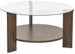 Kohvilaud Nordure Clara, p&auml;hklipuu v., 75 cm x 75 cm x 40 cm