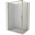 Du&scaron;ikabiin Mexen Exo 8151-160-090-50-00, ristk&uuml;lik, aluseta, 160 cm x 90 cm x 200 cm, kuldne v./karastatud