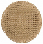 Lauamatt Joan, 38 cm x 38 cm x 38 cm, Pruun
