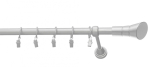 Kardinapuu komplekt Karpol Olimp Cosmo, 250 cm, &Oslash; 19 mm, matt kroom v.