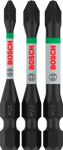 L&ouml;&ouml;kkruvikeeraja otsikud, komplekt Bosch Pro, PZ2, 55 mm