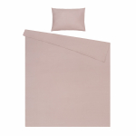 Voodipesukomplekt Domoletti Striped Taupe, pruunikas v., 50 x 70 cm, 140 x 200 cm, 2 os.