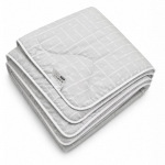 Tekk FAM Home Geometric, 220 cm x 200 cm, valge v./hall v.