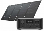 Kaasaskantav elektrijaam EcoFlow River 3 UPS + Solar Panel 45 W, 90000 mAh, 300 - 600 W, must v.