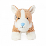 Pehme m&auml;nguasi koer Corgi Queenie, pruun v./valge v., 10 cm