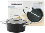 Kastrul Fackelmann CROSSROAD, &Oslash;20 cm, 2 l, must v.