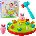 M&auml;ng, haamriga Lean Toys Cute Pet Hammer Radish, 9 cm, mitmev&auml;rviline