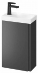Vannitoakapp valamuga Cersanit Muduo B885, antratsiit v./valge v., 66 cm x 39 cm x 21.5 cm