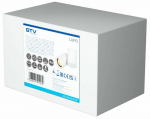 Valgusti lagi GTV Lupo, GU10, 1 x 50 W, valge v.