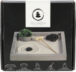 Kodukaunistus Esschert Design Square Mini Zen Garden TT229, 20 cm, hall v.