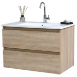 Vannitoakapp valamuga Sanibell Online, bardolino oak v., 46.5 cm x 81 cm x 54.5 cm