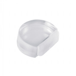 Uksestopper Haushalt HAH-70540, 1.5 cm, &Oslash; 4.6 cm, plastik, l&auml;bipaistev v.